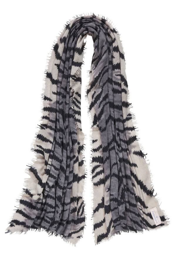 Pur Schoen Schal tiger black Räumungsverkauf