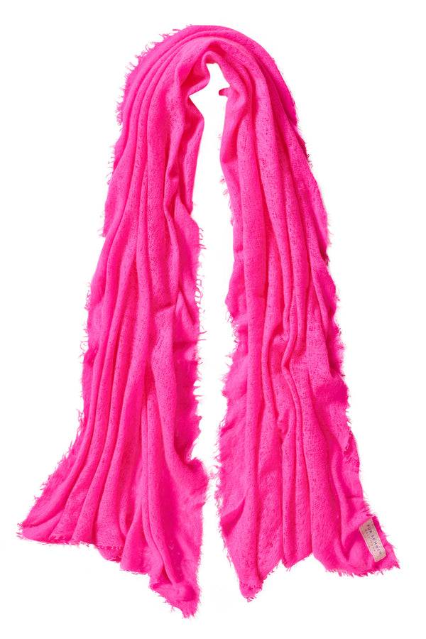 Pur Schoen Schal neon pink Sonderangebote