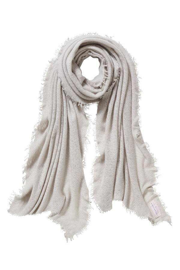 Pur Schoen Schal graubeige VIP-Rabatte