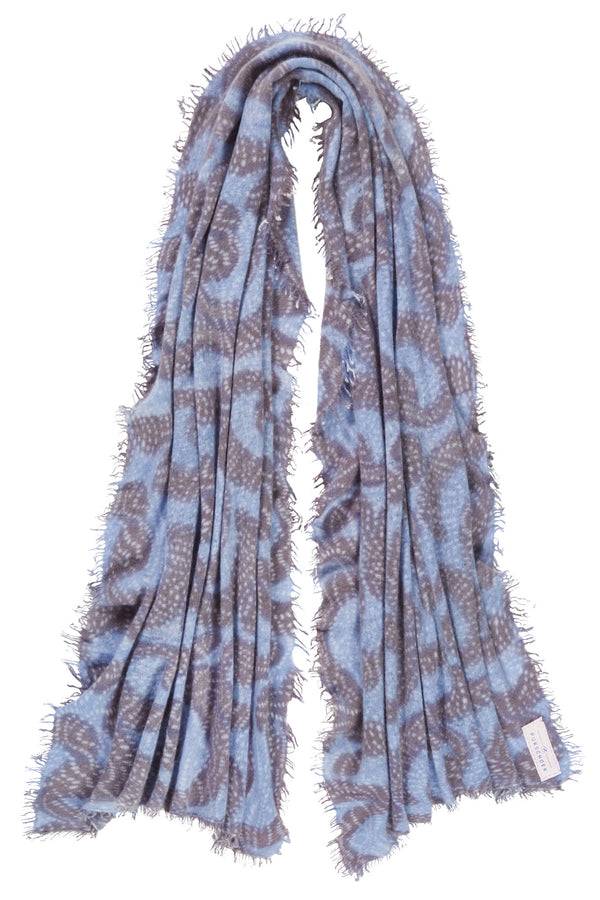 Pur Schoen Schal sprinkle eisblau dark Clearance-Verkauf