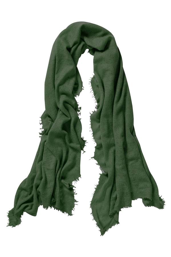 Pur Schoen Schal green dark 2025
