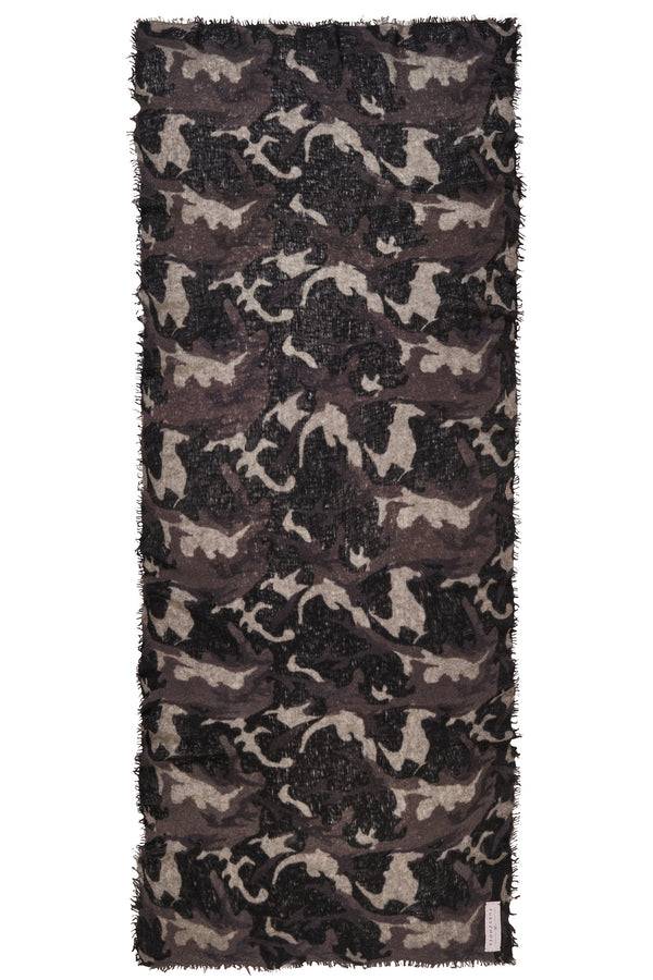 Pur Schoen Schal camo grey-black Angebote