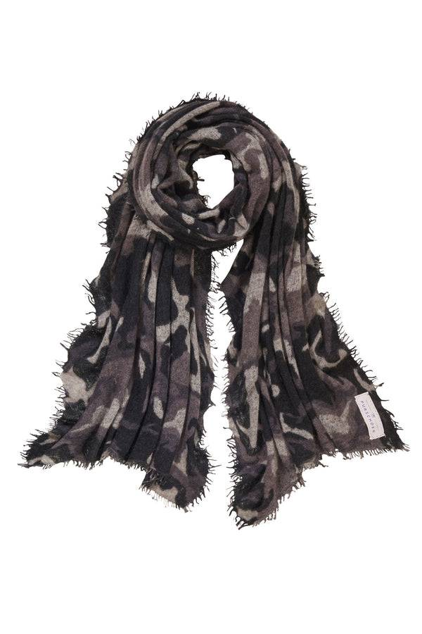 Pur Schoen Schal camo grey-black Angebote