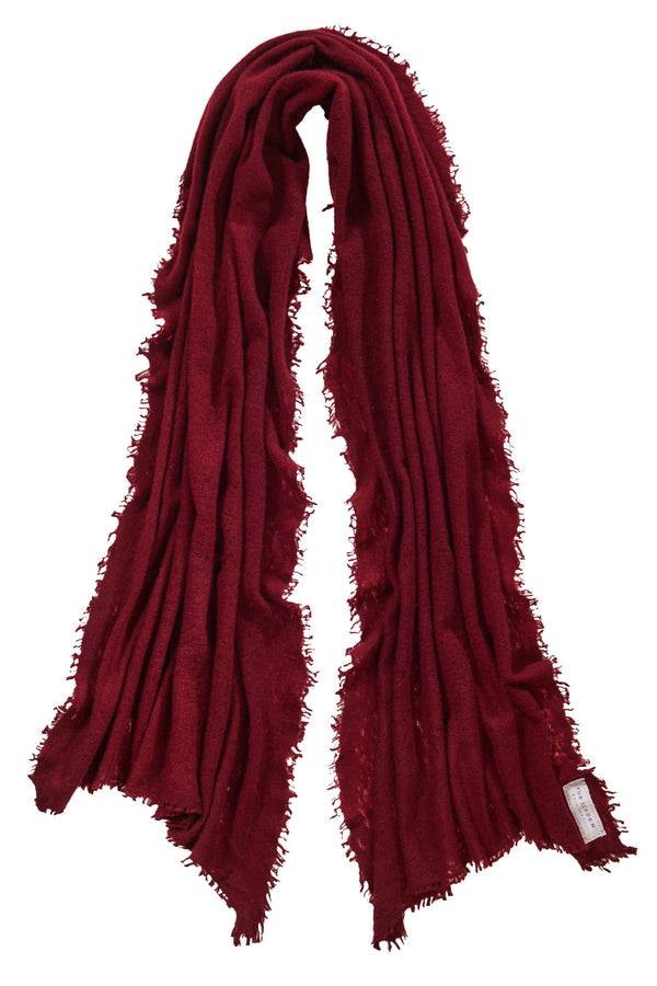 Pur Schoen Schal bordo Schlussverkauf