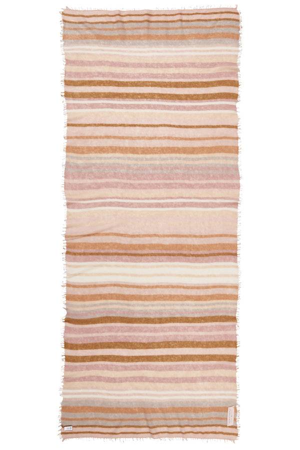 Pur Schoen Schal rainbow brown dream Lagerräumung