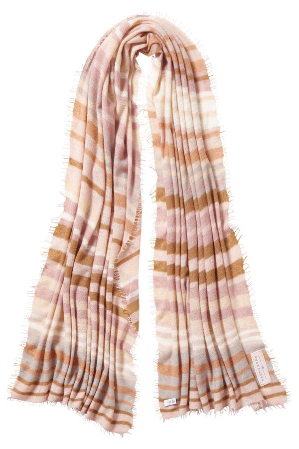 Pur Schoen Schal rainbow brown dream Lagerräumung