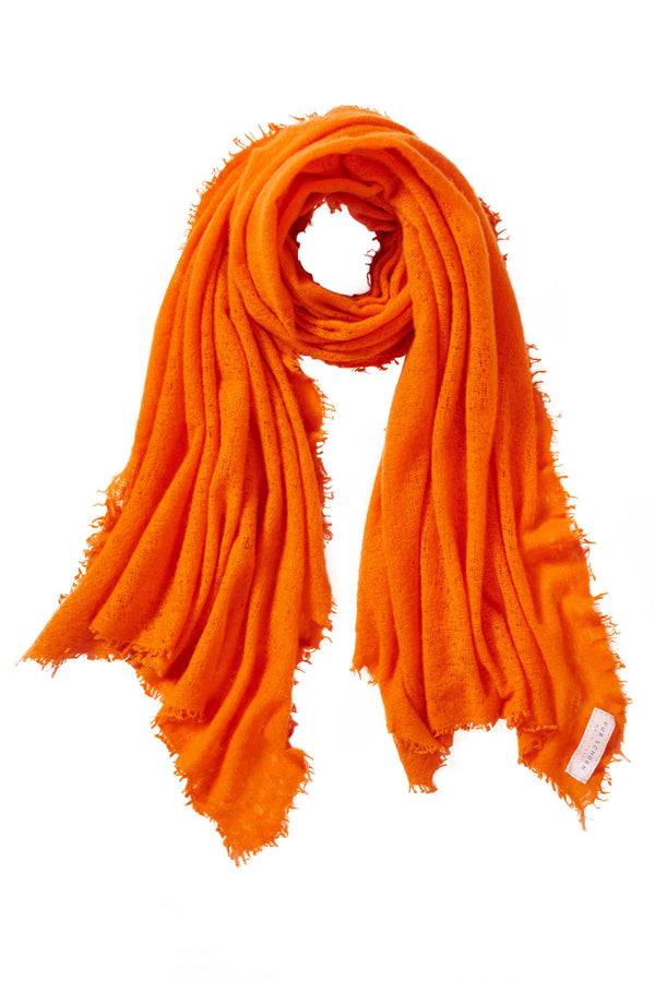 Pur Schoen Schal neon orange Neuheiten
