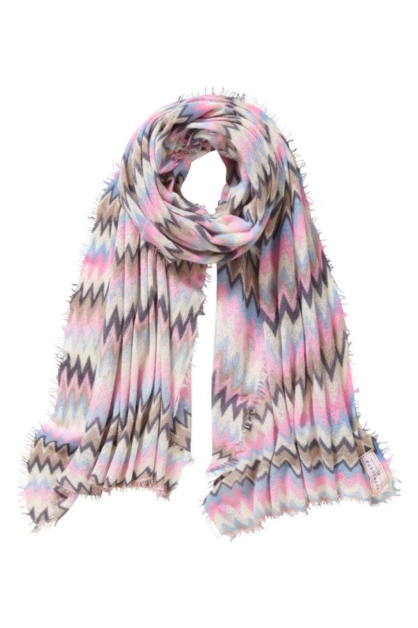 Pur Schoen Schal chevron eiscreme Schlussverkauf