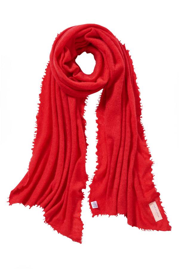 Pur Schoen Schal red Günstig kaufen