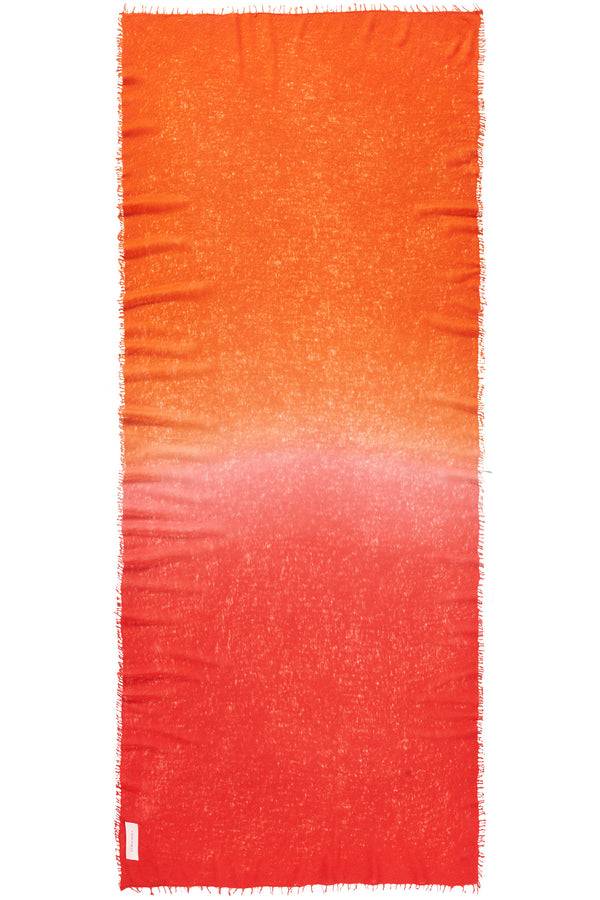 Pur Schoen Schal ombre chili red-sanddorn Online Shopping