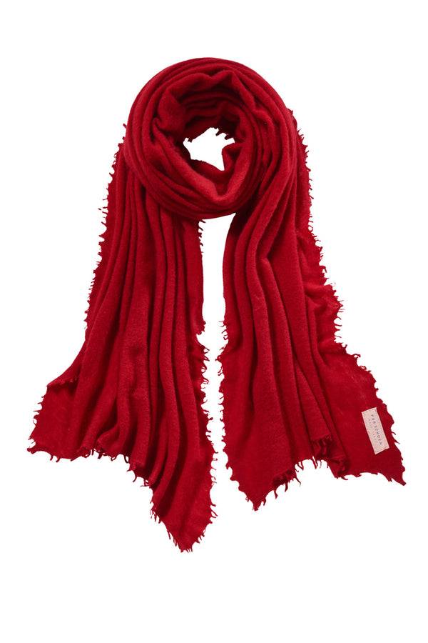Pur Schoen Schal red II Weihnachtsangebot