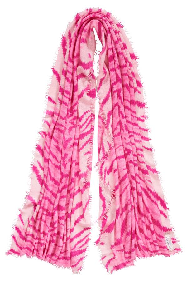 Pur Schoen Schal tiger pink Muttertagsangebot