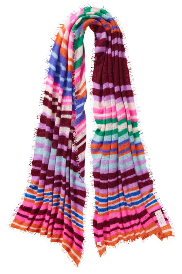 Pur Schoen Schal rainbow multi 3 Lagerräumung