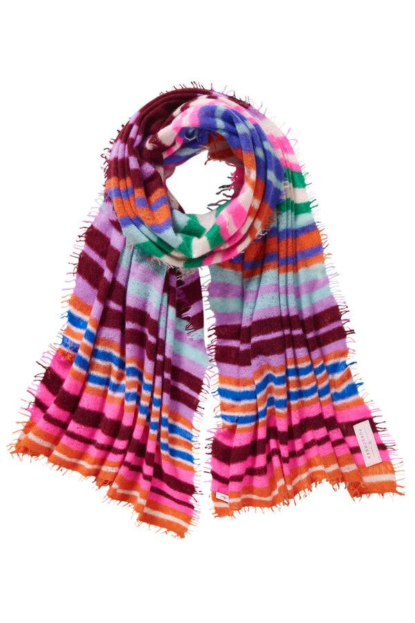 Pur Schoen Schal rainbow multi 3 Lagerräumung