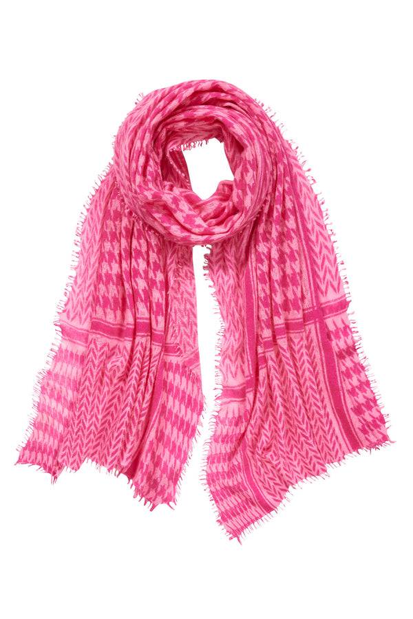Pur Schoen Schal milano flamingo-neon pink Zeitlich begrenztes Angebot