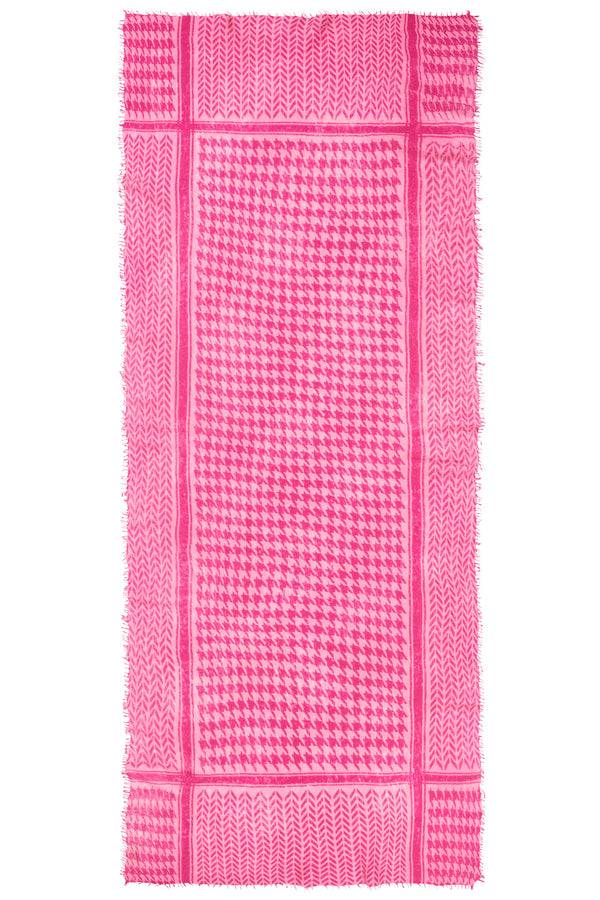 Pur Schoen Schal milano flamingo-neon pink Zeitlich begrenztes Angebot