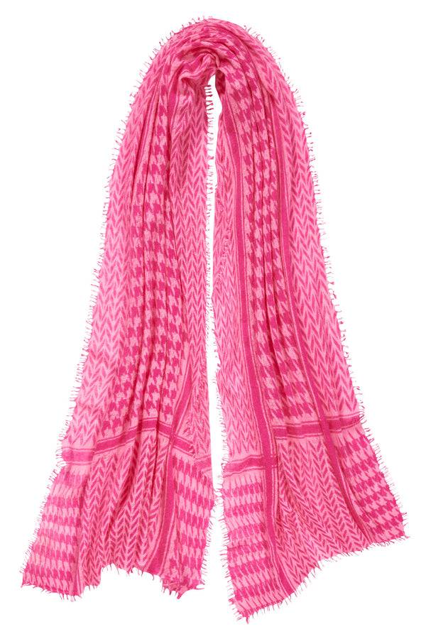 Pur Schoen Schal milano flamingo-neon pink Zeitlich begrenztes Angebot