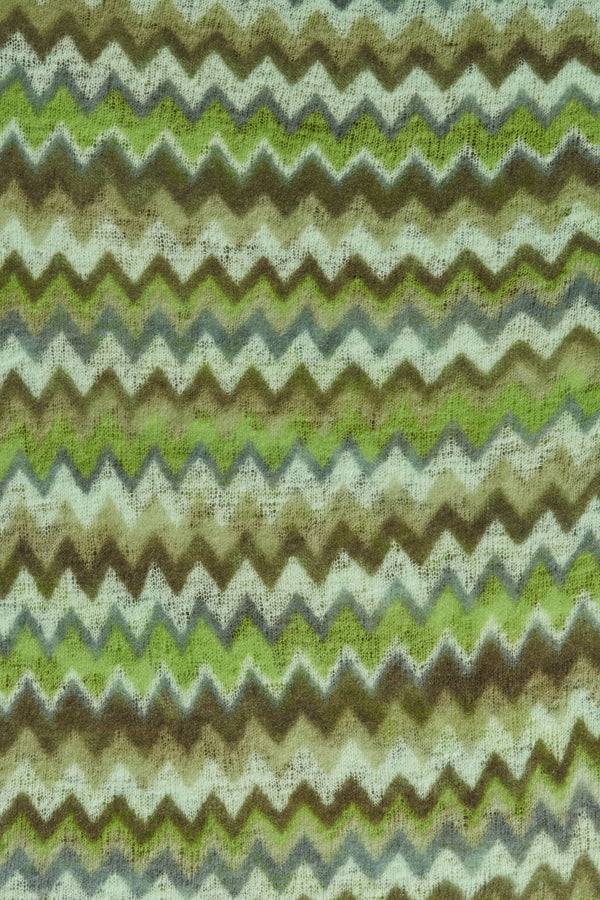 Pur Schoen Schal chevron puder grün-salbei Exklusive Angebote