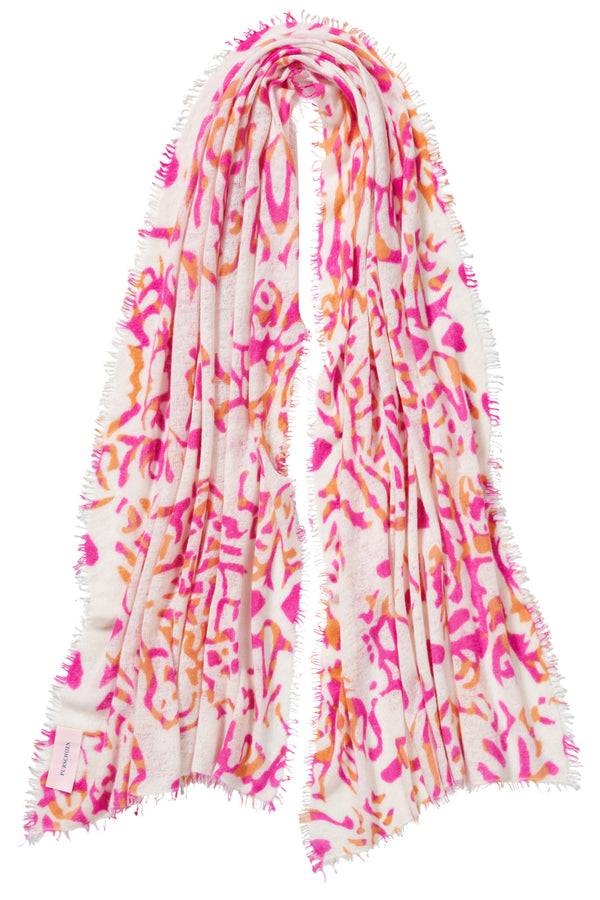 Pur Schoen Schal djungle heart pink VIP-Rabatte