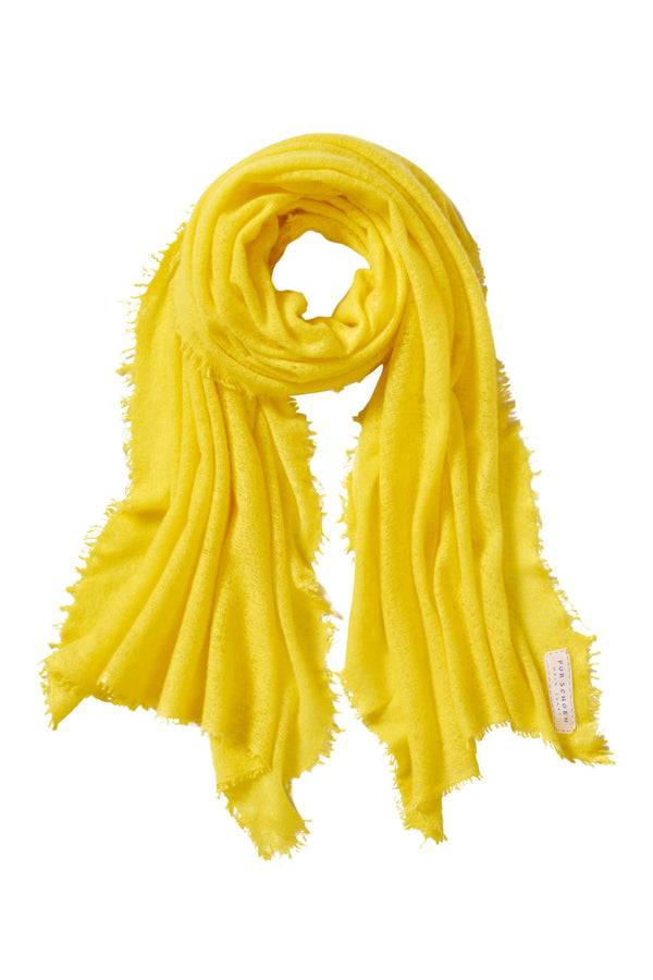 Pur Schoen Schal zitrone Neueste Stile