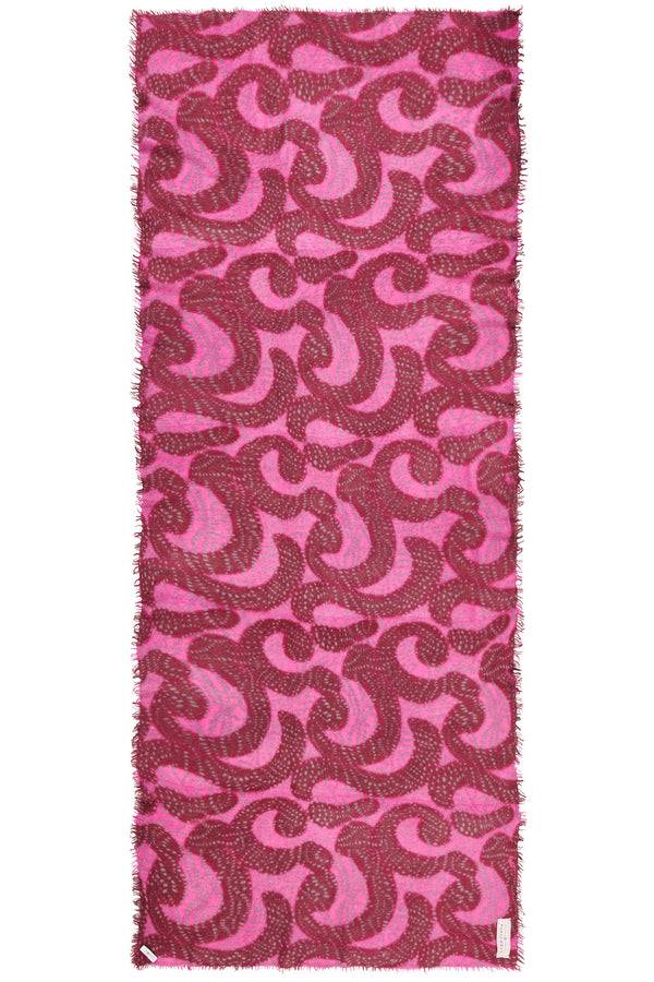 Pur Schoen Schal sprinkle bordo-pink Nur für heute