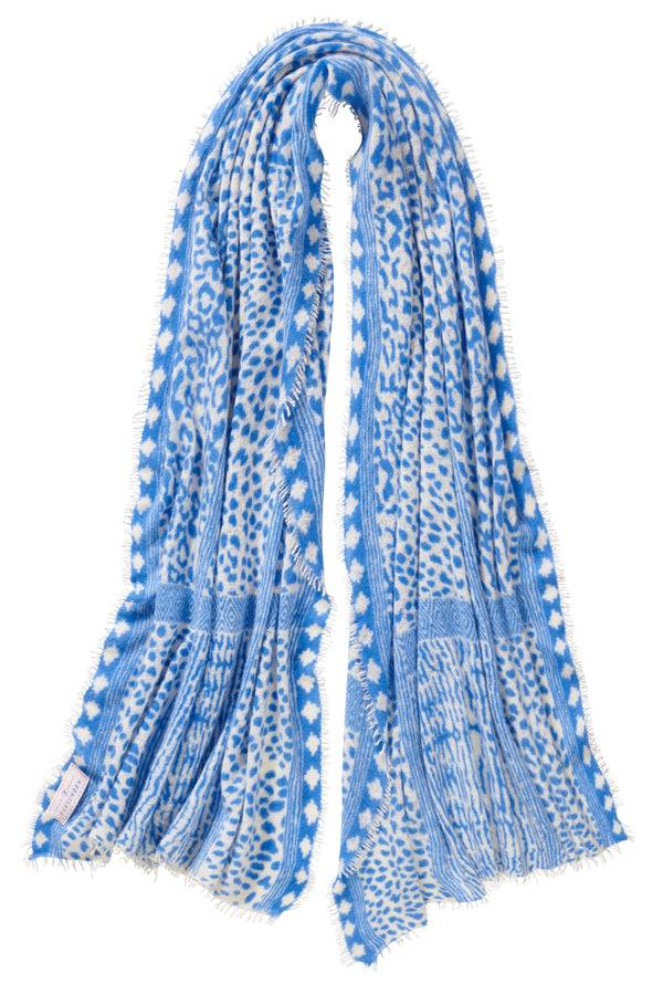 Pur Schoen Schal savanne skyblue 50% Rabatt mit kostenlosem Versand