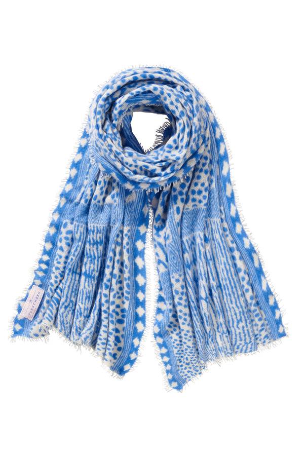 Pur Schoen Schal savanne skyblue 50% Rabatt mit kostenlosem Versand