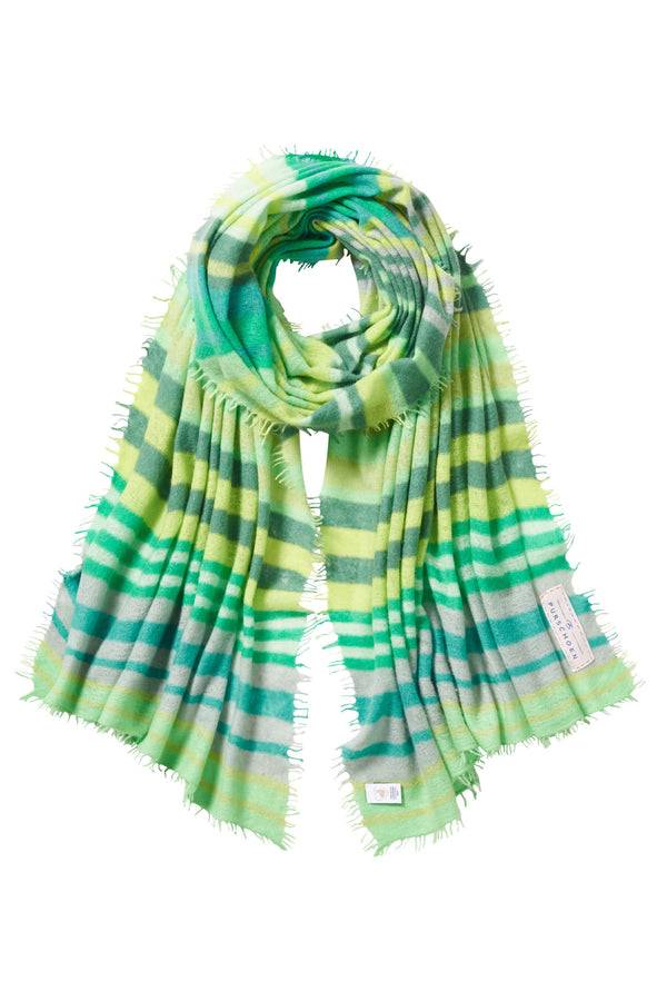 Pur Schoen Schal rainbow green dream Black Friday Preise