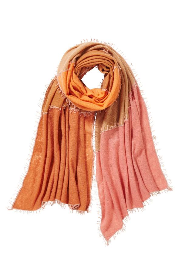 Pur Schoen Schal miss patch haselnuss Kostenloser Versand