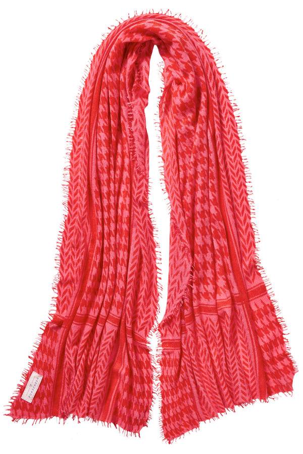 Pur Schoen Schal milano melone-chili red Saisonschlussverkauf