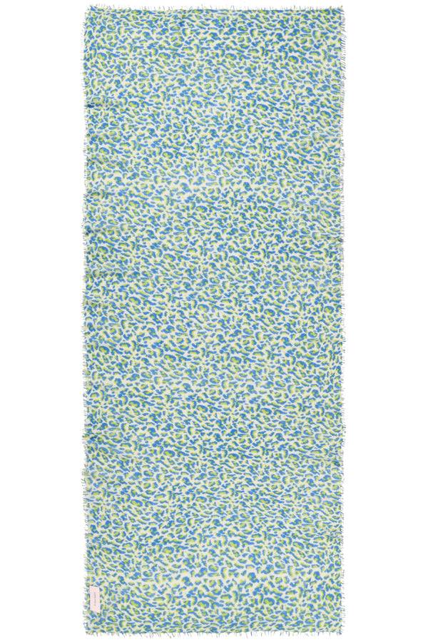 Pur Schoen Schal leo sky blue-neon grün Valentinstagsangebot