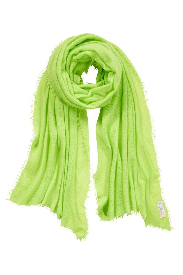 Pur Schoen Schal lime Online Outlet