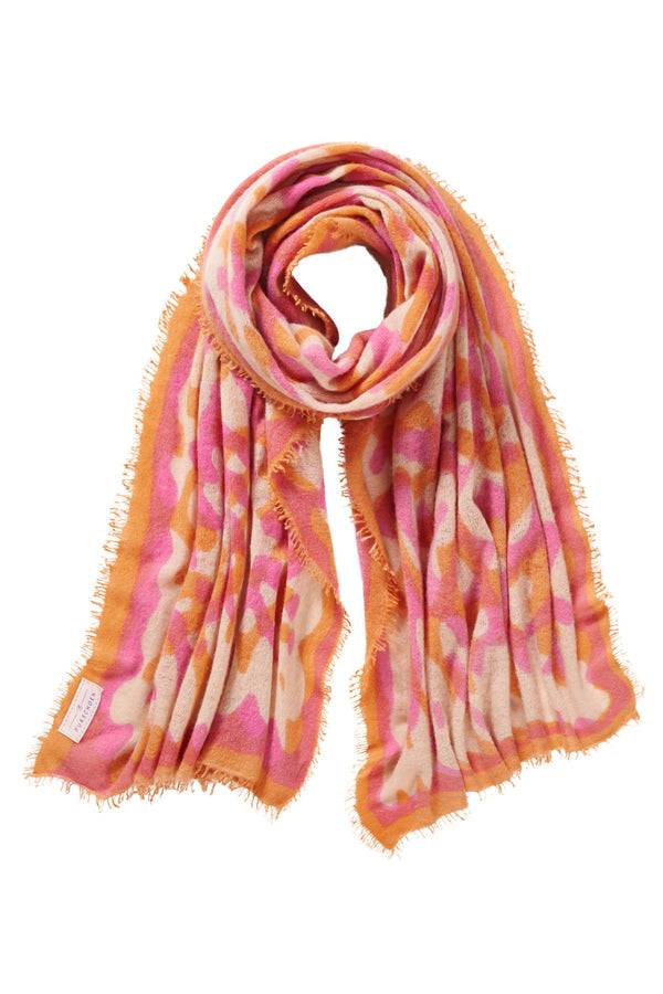Pur Schoen Schal kalahari orange-puder pink Exklusive Angebote