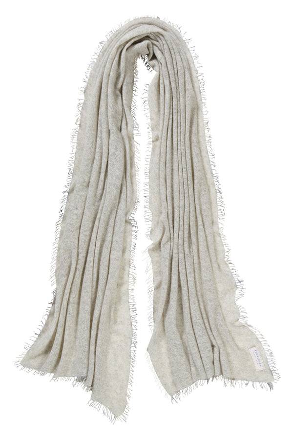 Pur Schoen Schal grey fransen stone grey Sonderangebote