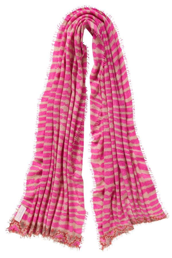 Pur Schoen Schal habbat pink-camel Letzte 3 Tage