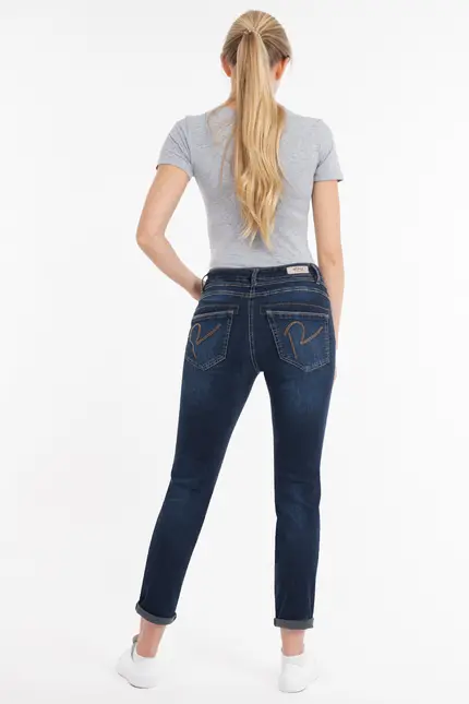 Recover Pants Powerstretchjeans Luna in DARK BLUE Artikelnummer REC-13346-01-U4075-499 Cyber Monday