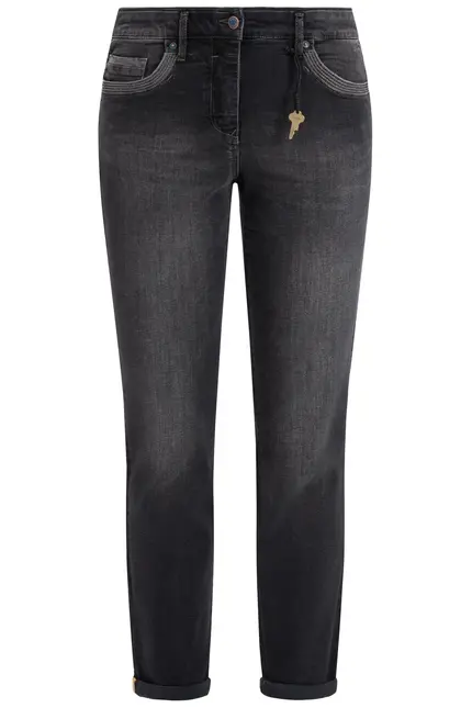 Recover Pants Powerstretchjeans Luna in BLACK Artikelnummer REC-13346-01-U4075-999 Muttertagsangebot