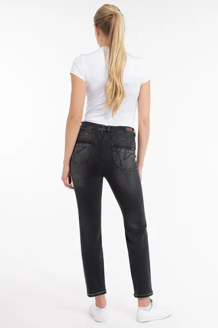 Recover Pants Powerstretch-Jeans Ronja in BLACK Artikelnummer REC-13330-U4080-999 Heißer Verkauf