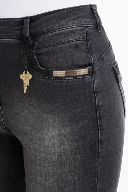 Recover Pants Powerstretch-Jeans Ronja in BLACK Artikelnummer REC-13330-U4080-999 Heißer Verkauf
