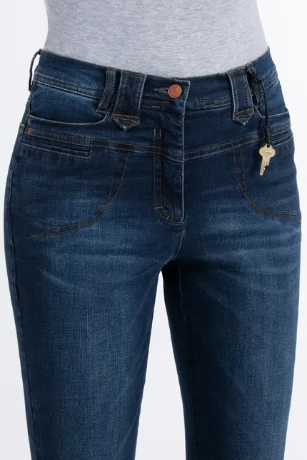 Recover Pants Powerstretch-Jeans Carlotta in DARK BLUE Artikelnummer REC-12759-U3810-499 Blitzangebot