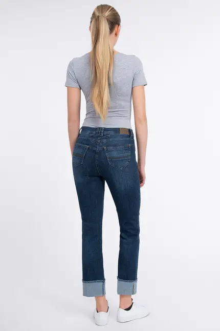 Recover Pants Powerstretch-Jeans Carlotta in DENIM BLUE Artikelnummer REC-12759-U3810-145 Große Rabatte