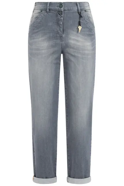 Recover Pants Powerstretch-Jeans DUNJA in GREY Artikelnummer REC-12728-03-U3880-975 Kauf eins, bekomm eins gratis