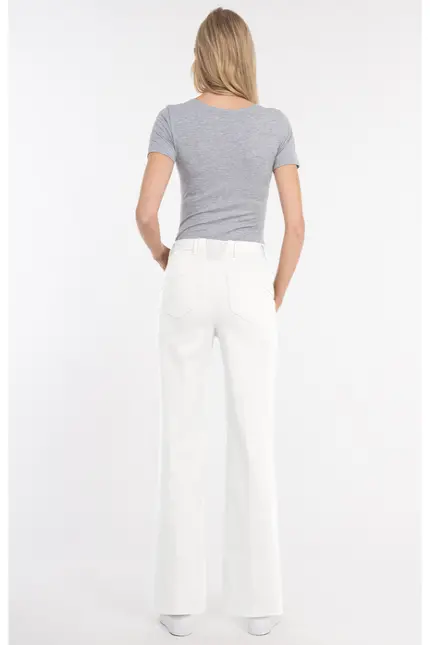 Recover Pants Flared-Jeans Tanja in WEIß Artikelnummer REC-13406-01-4238-110 Kostenlose Rückgabe