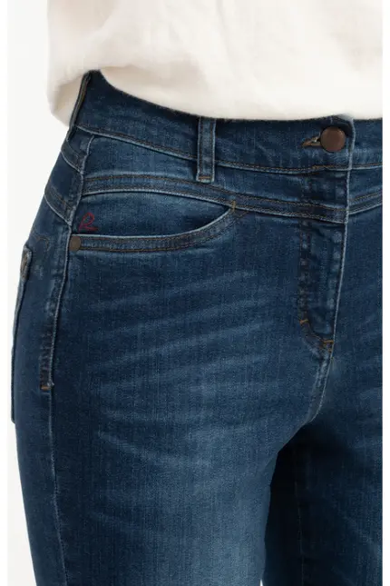 Recover Pants Slim-Fit-Jeans Alba in DENIM BLUE Artikelnummer REC-13343-01-4325-145 Sonderangebot der Fabrik