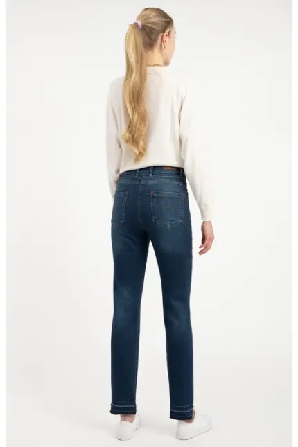 Recover Pants Slim-Fit-Jeans Alba in DENIM BLUE Artikelnummer REC-13343-01-4325-145 Sonderangebot der Fabrik
