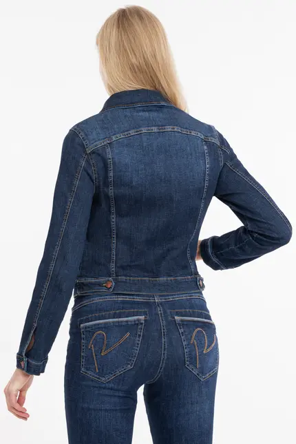 Recover Pants Jeansjacke Chic in DENIM BLUE Artikelnummer REC-30100-01-U3883-145 Discount Store für neue Produkte