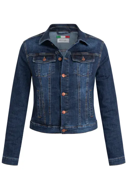 Recover Pants Jeansjacke Chic in DENIM BLUE Artikelnummer REC-30100-01-U3883-145 Discount Store für neue Produkte