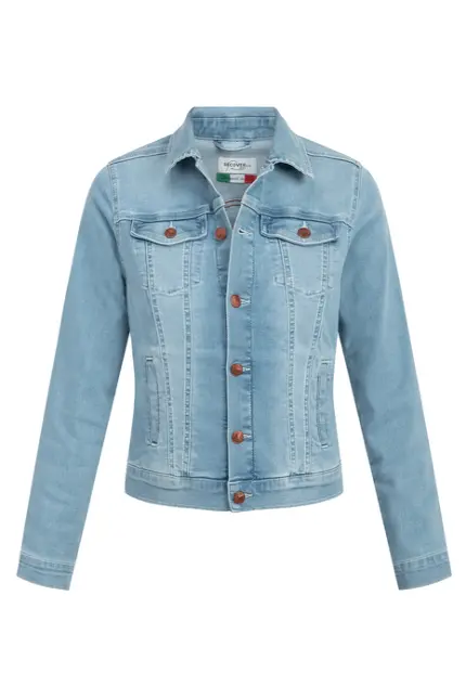 Recover Pants Jeansjacke Chic in Used-Optik in BLEACHED Artikelnummer REC-30100-01-4325-100 50% Rabatt mit kostenlosem Versand