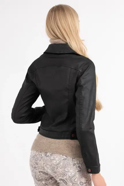 Recover Pants Jacke in Lederoptik in SCHWARZ Artikelnummer REC-30100-4032-990 Clearance-Verkauf