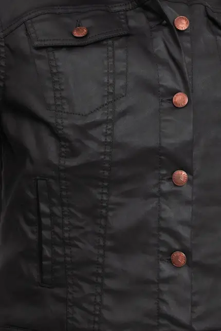 Recover Pants Jacke in Lederoptik in SCHWARZ Artikelnummer REC-30100-4032-990 Clearance-Verkauf